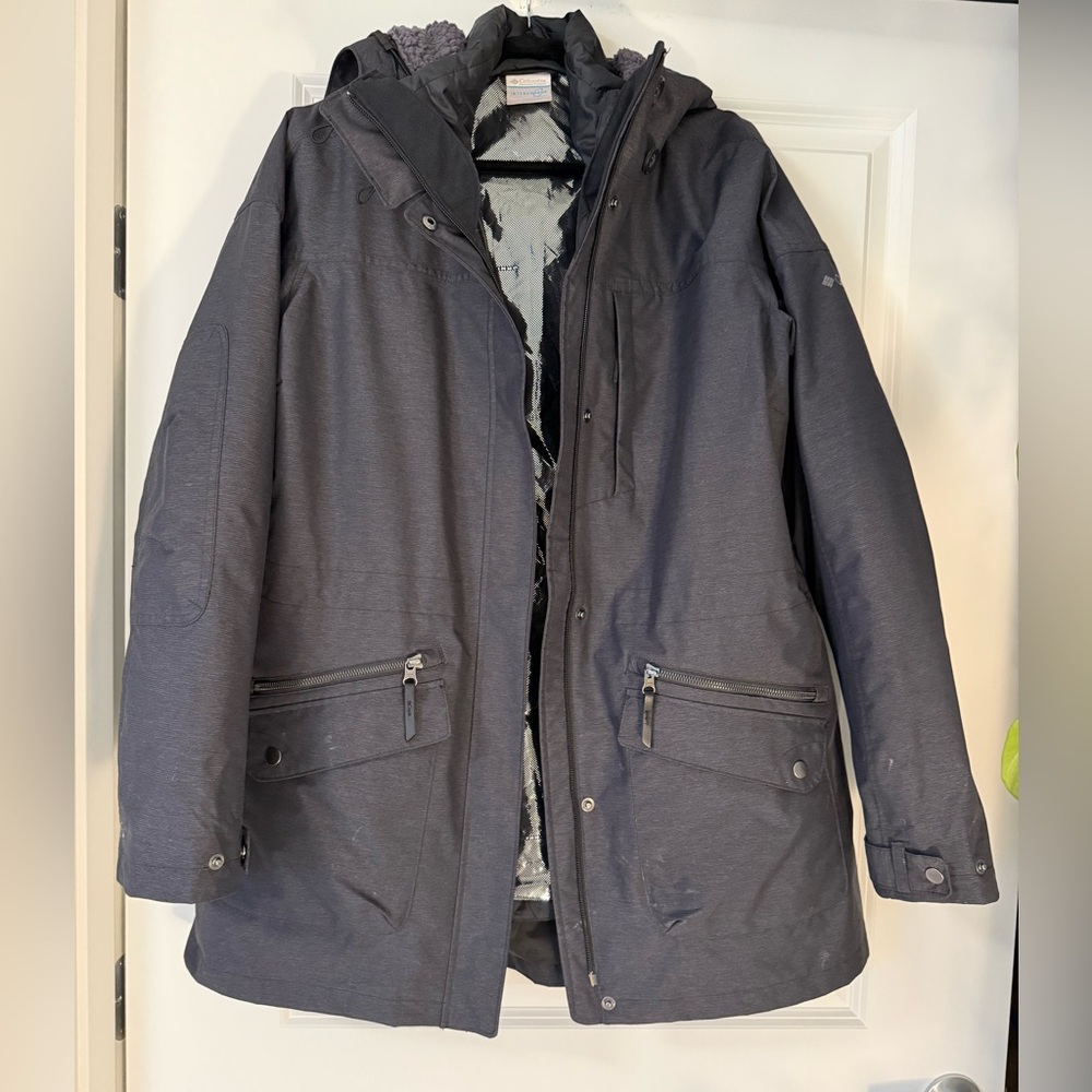 Columbia Dark Gray Performance Jacket